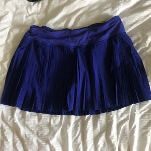 Dark purple/blue Pleat to Street skirt